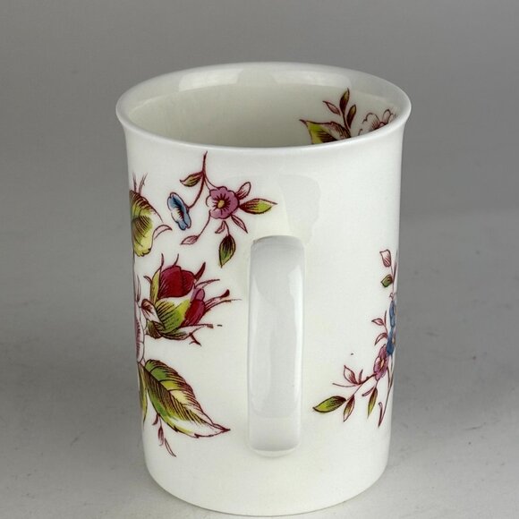Henley Collection Rose Fine Bone China Mug - Made in England (2008) - Picture 3 of 10